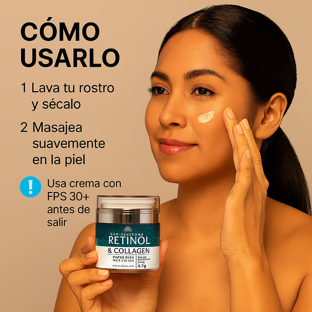 Crema Facial Hidratante con Retinol