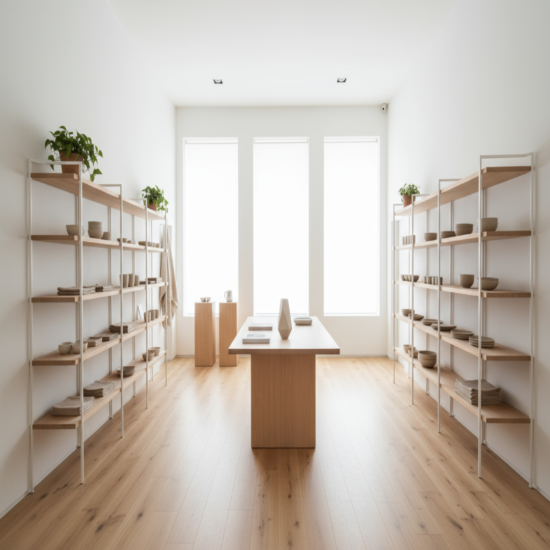 tienda minimalista